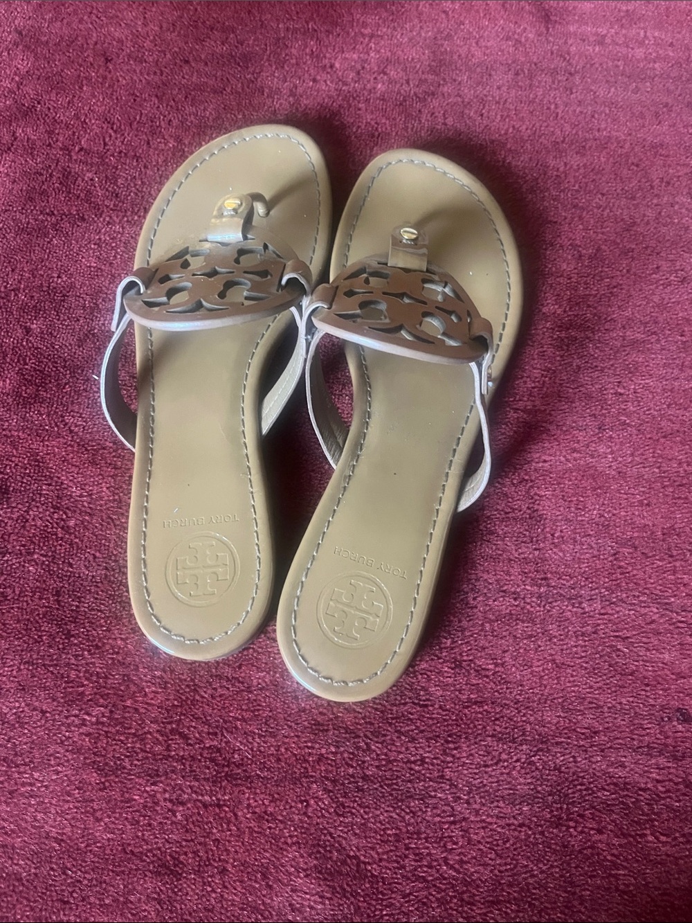 Tory Burch Miller Flip Flop Sandals - Picture 5 of 10